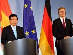 Vietnamese and German Ministers discuss measures for bilateral cooperation  - ảnh 1